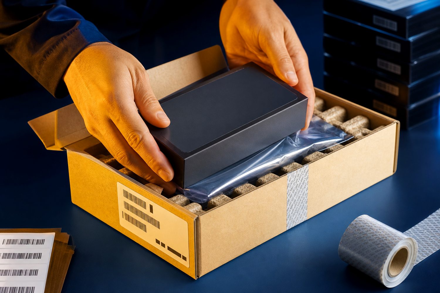 Packing Electronics operational view